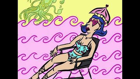 Babe on the Beach (Parallax Animation Example)