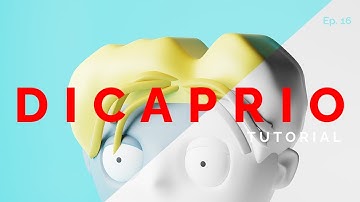 Create 90s MEN HAIR in Blender - Beginner tutorial | Create Your First NFT collection - ep. 16