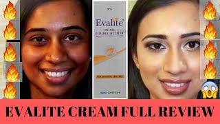 EVALITE CREAM FULL REVIEW IN DETAIL, गोरापन अभ मिलना है आसान?🔥🔥😎😎😎😍😍