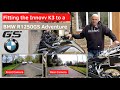 Montage du systme de camra innovv k3 sur une bmw r1250 gs adventure