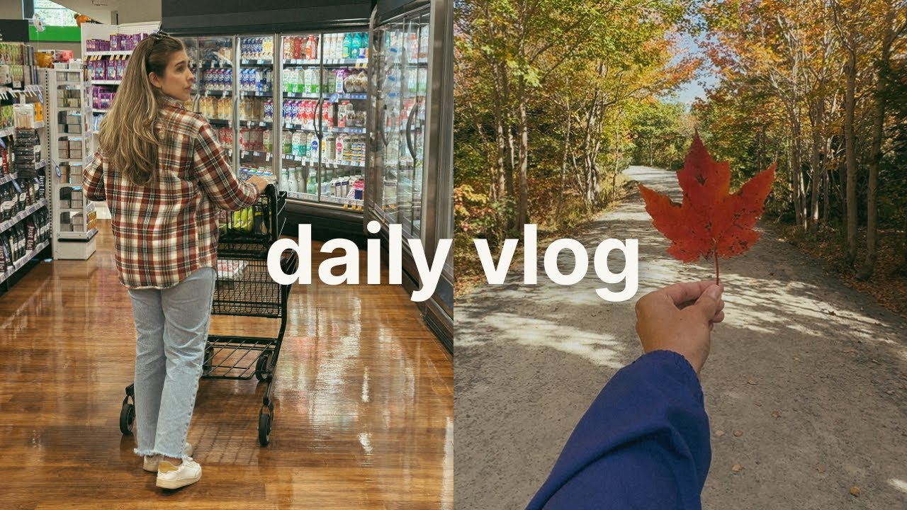 Compras no mercado, imprevistos da vida adulta, bolo de cenoura e dia de  thanksgiving