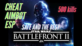 Cheating in Star Wars Battlefront II 🌘 500 kills Undetected 🔒 WallHack-AimBot Highlights #2
