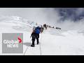 Terminal cancer patient climbs Mount Everest, raises funds for cancer support