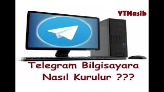 BİLGİSAYARA NASIL KURULUR (Telegram Messenger)