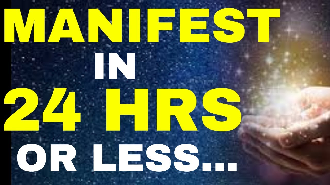 Attract ANYTHING You Want in 24 HOURS | Law of Attraction Success Story ...