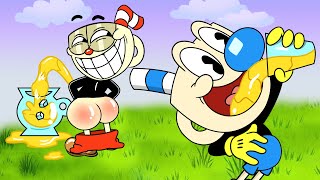 Cuphead The Incredible Story Poor Mugman Cuphead Dlc Animation - The Cuphead Show