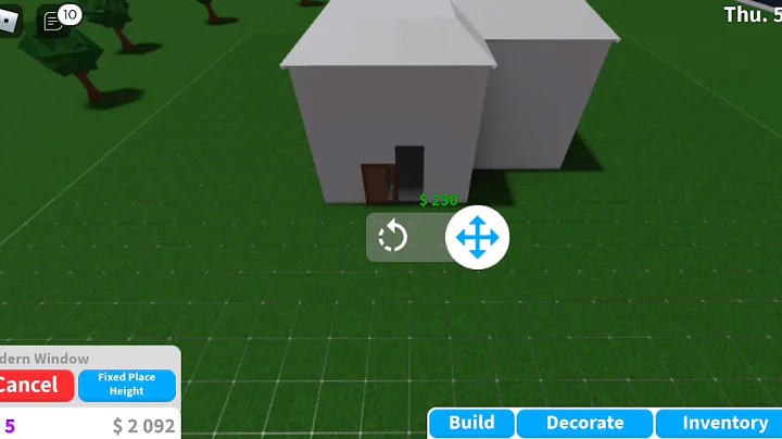 Playing blocburg building a house part 1