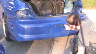how to remove a bumper cover - Mitsubishi lancer evolution (evo) how to - Boosted Films