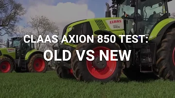 Jak široký je Claas Axion 850?