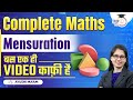 Mensuration  triangle  rectangle  square  circle  complete maths for all competitive exams