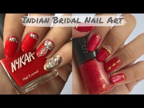 10+ Easy and Gorgeous Wedding Nail Art Design Ideas for the Indian Bride! |  Bridal Look | Wedding Blog