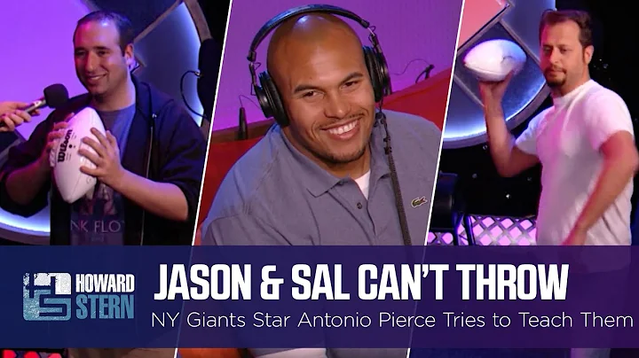 Antonio Pierce Teaches Jason and Sal How to Throw ...