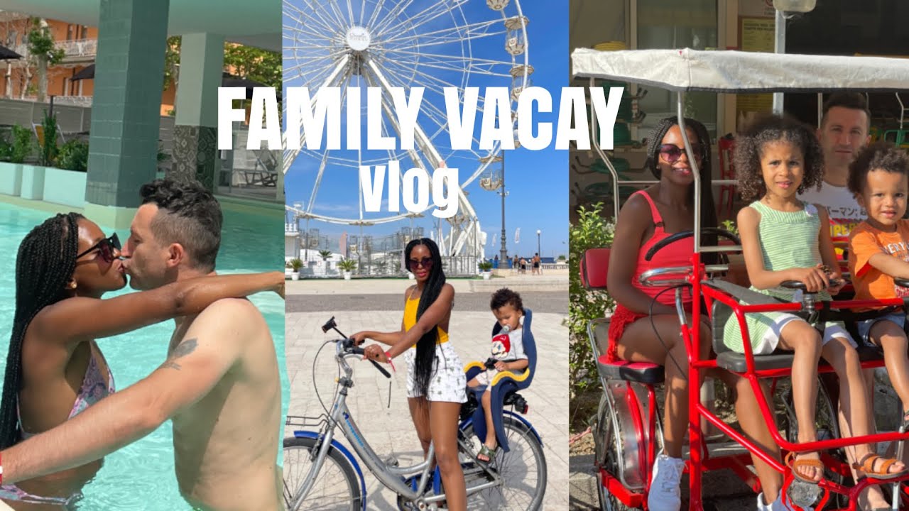 FAMILY VACATION 2021 |INTERRACIAL FAMILY | EMILIA RoMAGNA (cesenatico) |Italy vlog