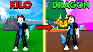 Trading from Kilo to Dragon in One Video! [Blox Fruits]