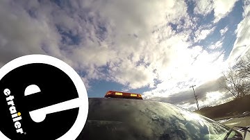 etrailer | Blazer Amber Warning Light Bar Road Test