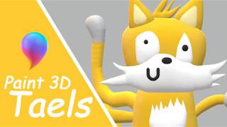 Create Taels Character on Paint 3D