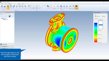 Perform Wall Thickness Analysis of CAD Parts with Glovius