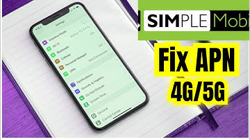 Simple Mobile Setup APN Settings for iphone | simple mobile data setting