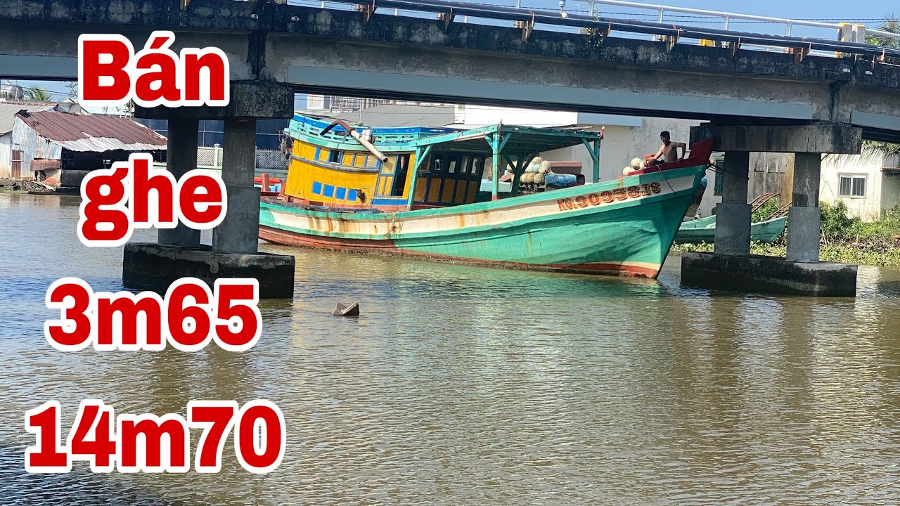 ĐÃ BÁN ghe 3m65 14m70 kiên giang ☎️0948000506 gặp QUỐC HƯNG để biết thêm chi tiết