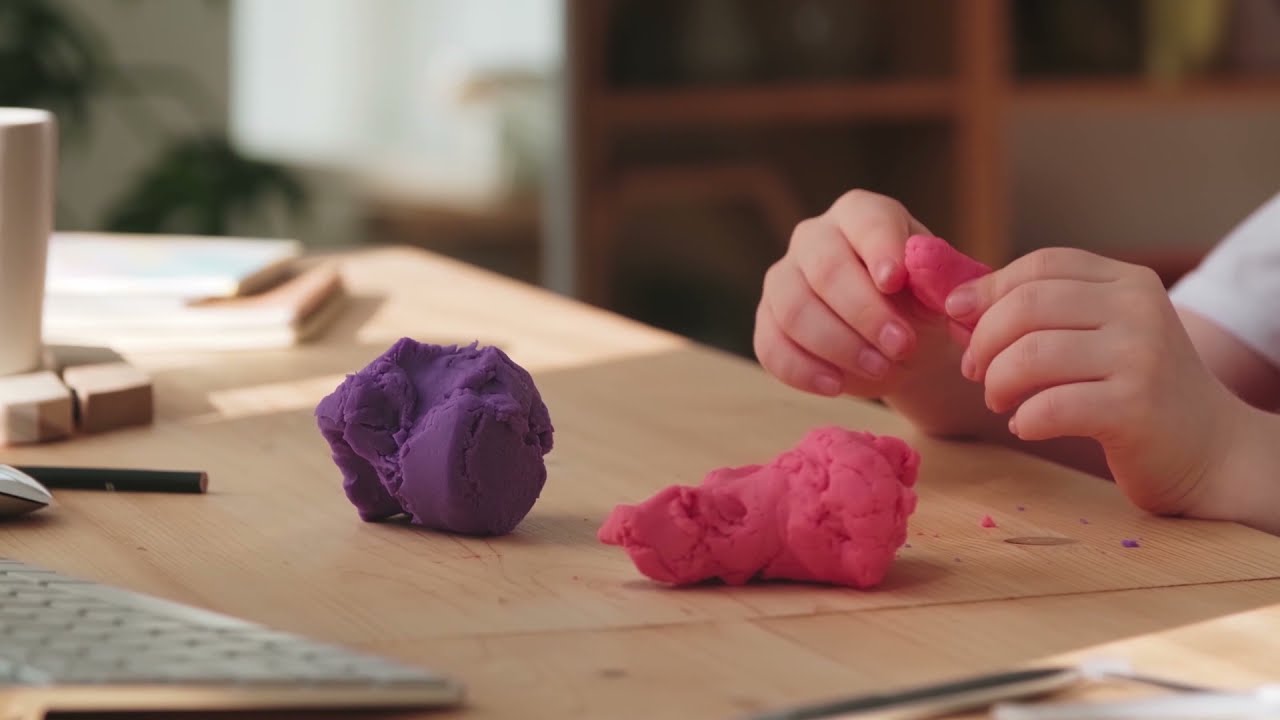 DIY Easy - Как сделать домашнее без выпечки игровое тесто за 4 минуты 🎈PDF FREE