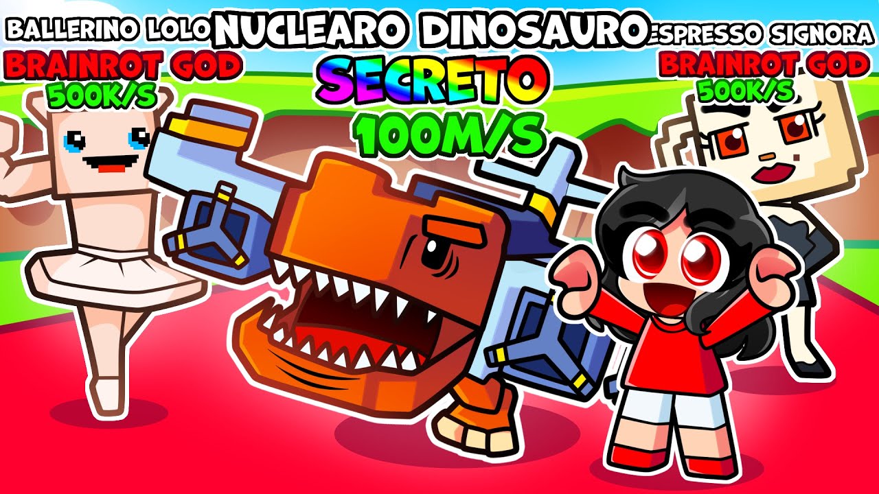 Ganhei BRAINROT NOVO do DONO no Roblox!