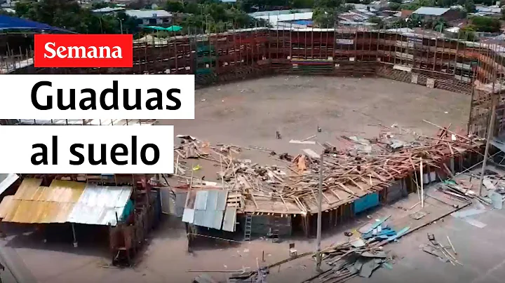 Milagro en la Gilberto Charry, la plaza de guadua ...