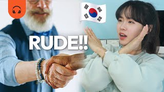10 things that are considered RUDE in Korea [KOR/ENG sub]