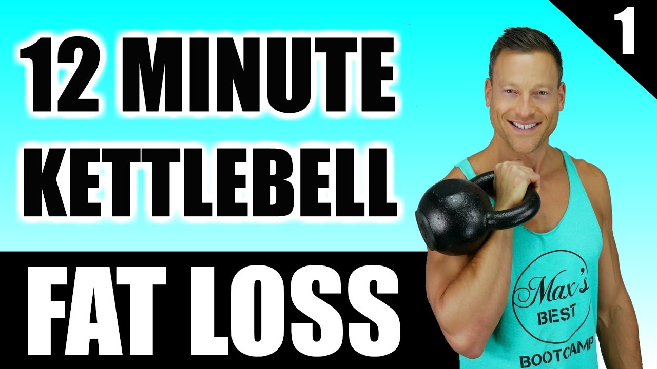 ULTIMATE WORKOUT FOR FAT LOSS | 12 Minute Fat Burning Kettlebell Workout Routine 1 - YouTube