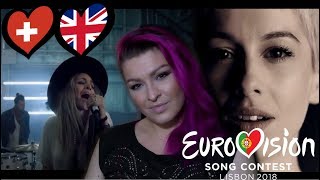 Швейцария VS Великобритания РЕАКЦИЯ | Switzerland VS United Kingdom REACTION Eurovision 2018