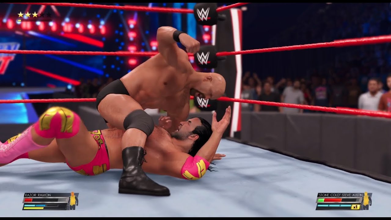 Stone Cold Vs Razor Ramon Razor Ramon vs Stone Cold Steve Austin (Epic Match) WWE 2K22 - YouTube
