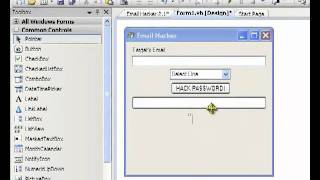 Visual Basic 2008: fake email password hacker
