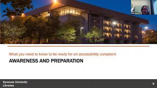 ACRL ISMLC: A Complaint has been filed. Now What Strategies for accessibility remediation