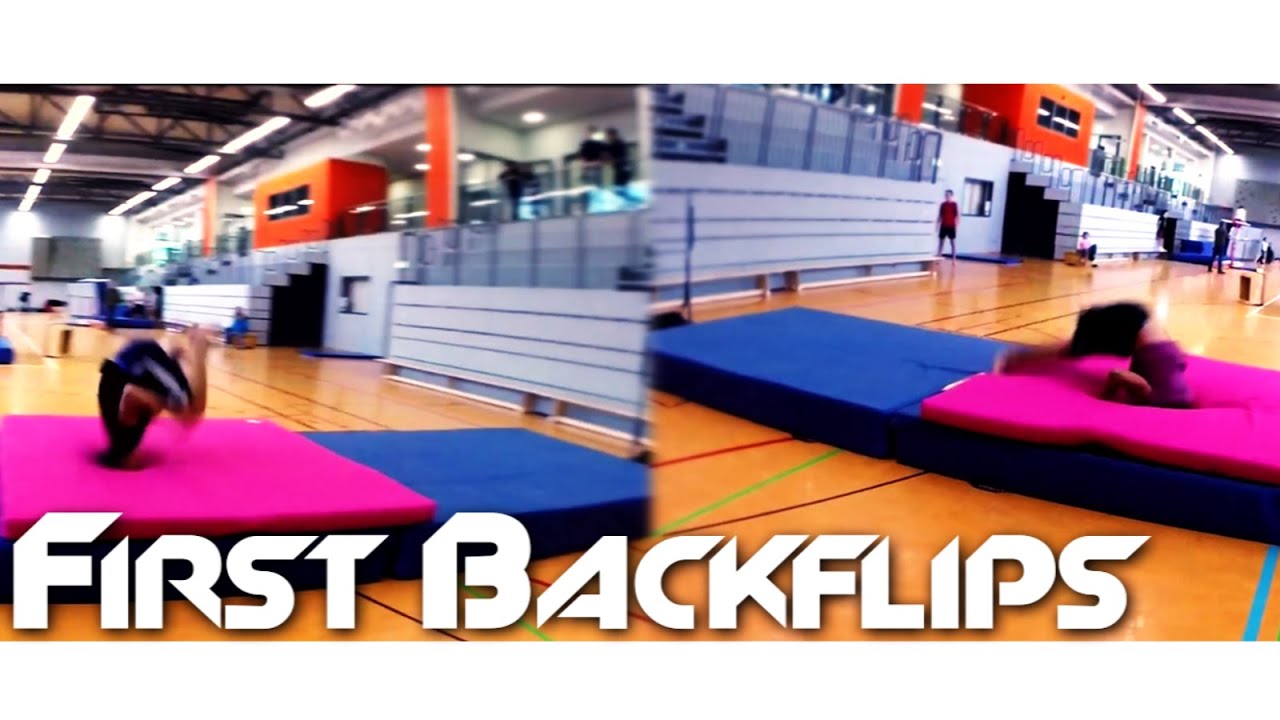 First Backflips - Other Trainingstuff
