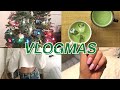 VLOGMAS DAY 12 &amp; 13 | LA VLOG | Decorating our christmas tree and what I eat in a day to lose weight