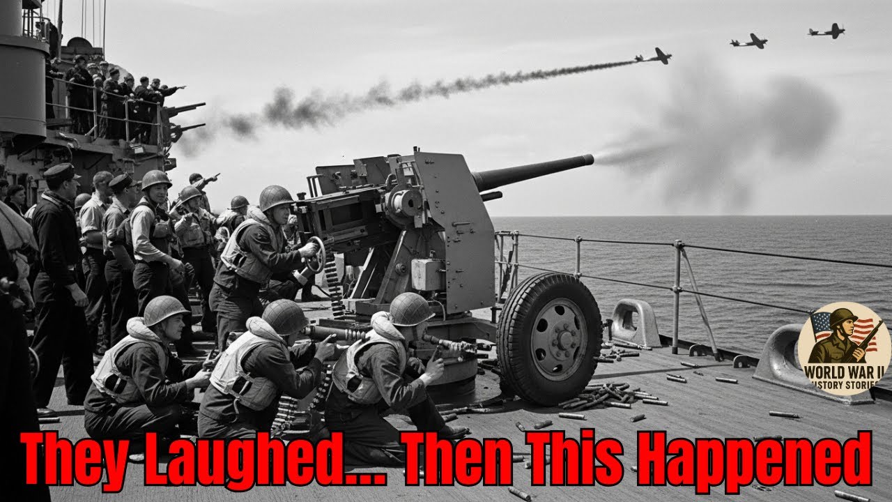Japanese Commanders Laughed At The Bofors 40mm… Until It Started Shredding Their Aircraft