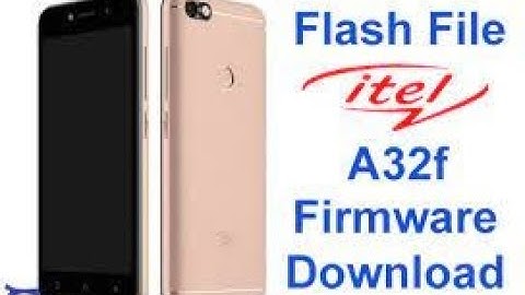 iTel A32F ,Flash File MT6580 8.1.0- Cm2