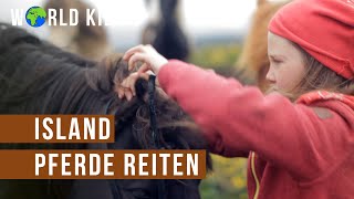 Pferde reiten | Húsavik | Island | WorldKids.tv