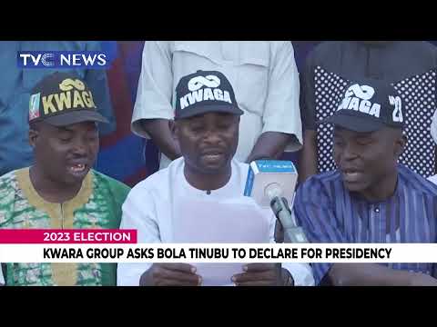 Kwara Group asks Bola Tinubu to Declare for Presidency