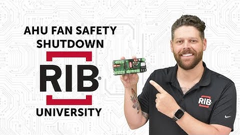Air Handling Unit Fan Safety Shutdown