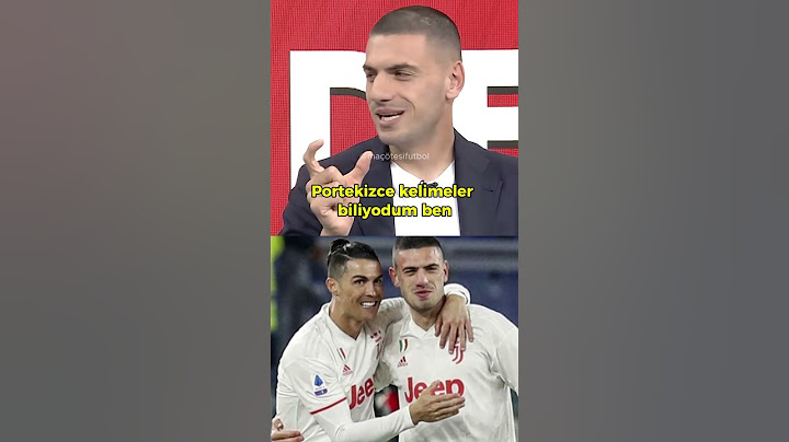 Merih Demiral Ronaldo ile nasıl arkadaş olduklarını anlatıyor