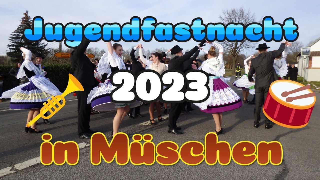 Jugend - Fastnacht in Müschen / Burg (Spreewald) 2023 / 