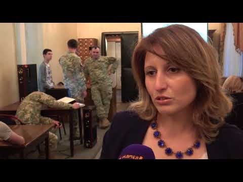 ი.ჭავჭავაძის სახ.საჯარო ბიბლიოთეკის მე-17  საქალაქო ბიბლიოთეკის მკითხველები სამხედრო პირებს შეხვდნენ