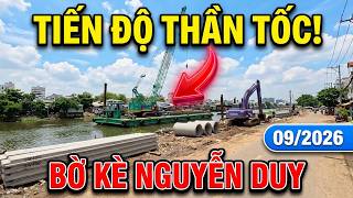 NGUYEN DUY Street IS CHANGING! Latest Panoramic View of the North Bank of Kenh Doi | 9/2026