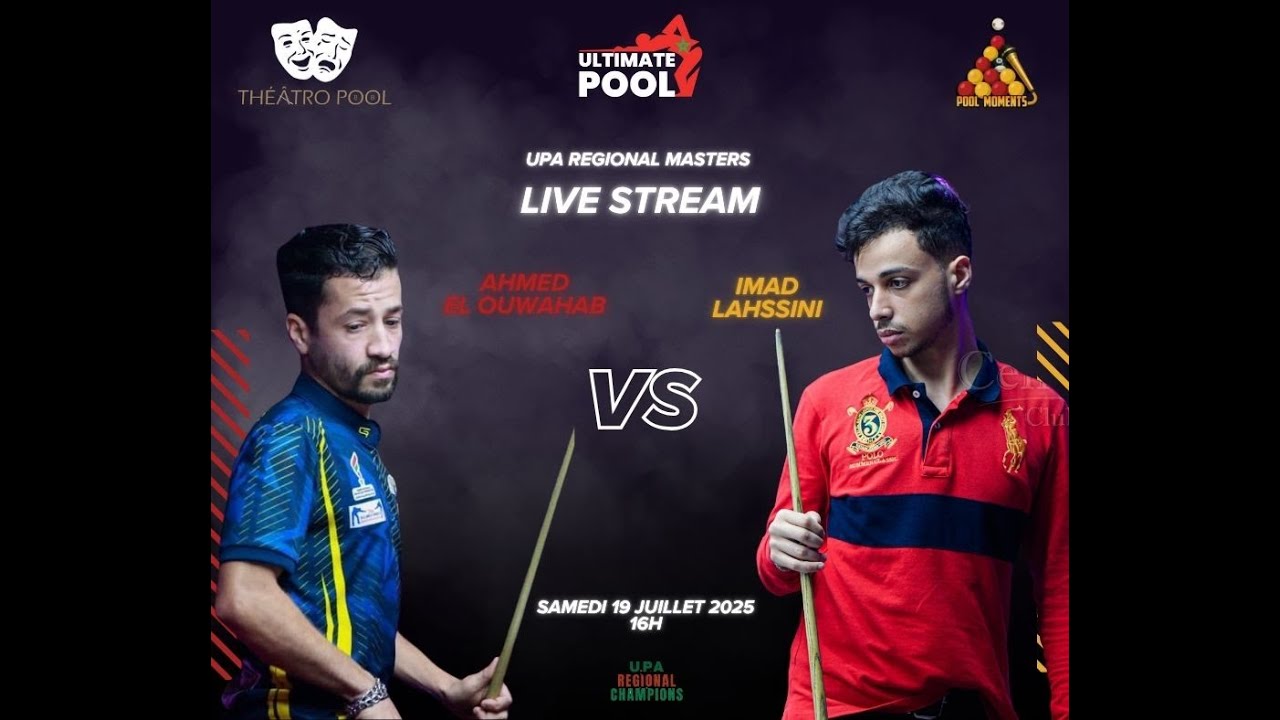 أحمد الوهاب دخل الماتش بستايل.. بصح شنو وقع؟ 🤔🎱 Imad lahssini vs ahmad el ouahab