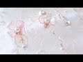 儚い桜✨レジンピアス DIY cherry blossoms japan resin art  earrings