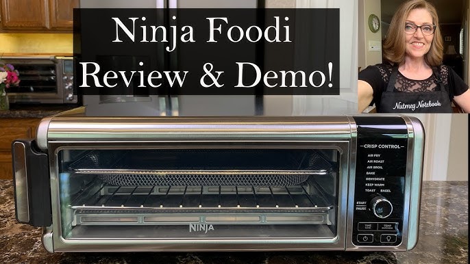 As Is Ninja Foodi 15-in-1 Smart Dual Heat Air Fry Flip Oven w/Probe