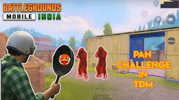 No Guns, Only Pan 😱 | BGMI Funny Challenge | #Challengebgmi #panchallenge #redcheery
