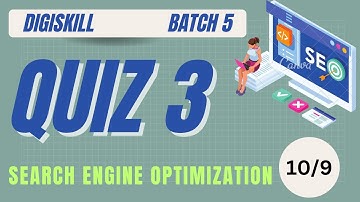 Quiz 3 SEO Digi skill Batch 5 #quiz3  #digiskillspk #seoquiz #seo #quizseo #seoquiz3