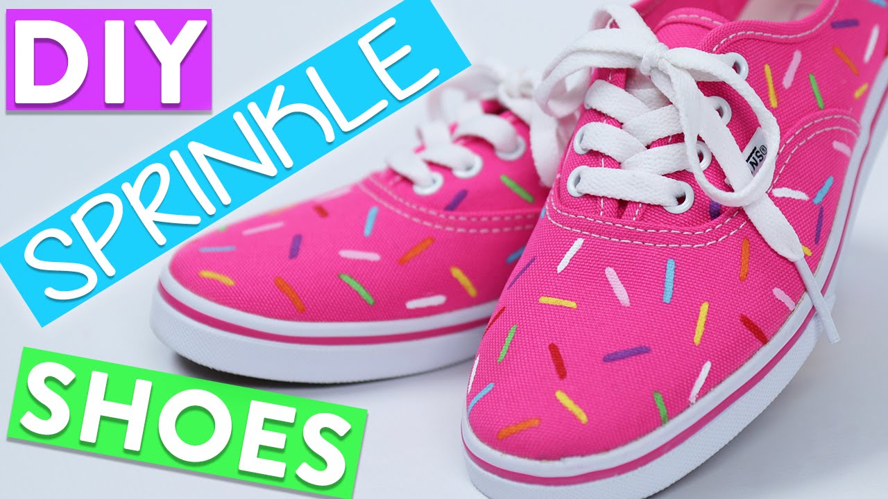 pink sprinkle vans