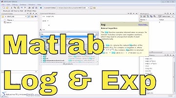 Tutorial Online Matlab - 18 - Eksponensial dan Logaritma